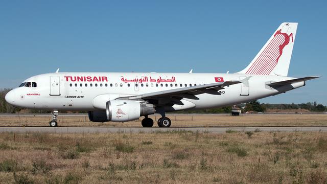TS-IMO:Airbus A319:Tunisair